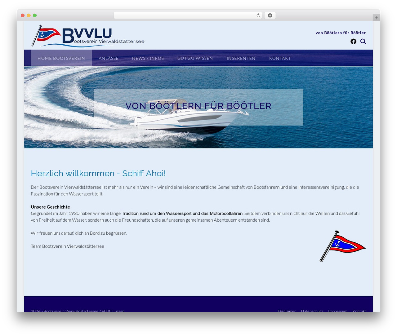 WordPress theme Panoramic - bvvlu.ch