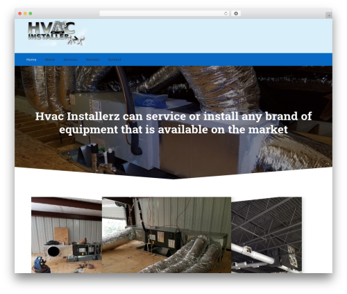 WordPress theme Pharmacy - hvacinstallerz.com