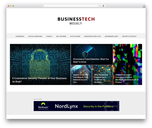 WordPress theme Publisher - businesstechweekly.com