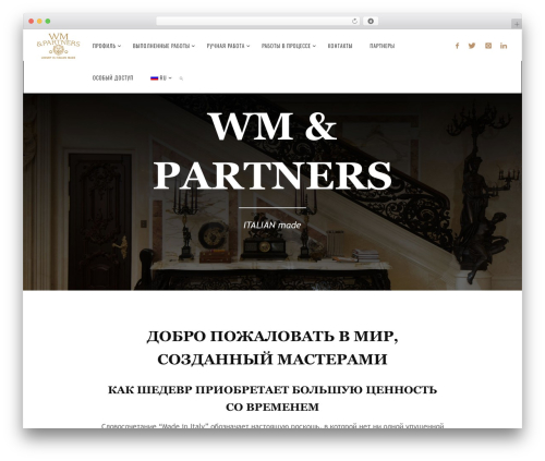 Wpglobus mobile menu WordPress plugin - wm-luxury.com