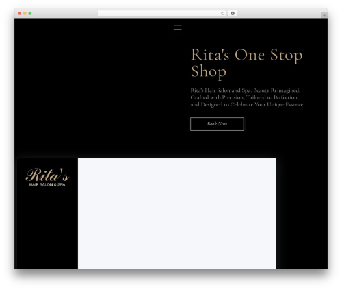 Chea WordPress theme - ritahairsalonspa.com
