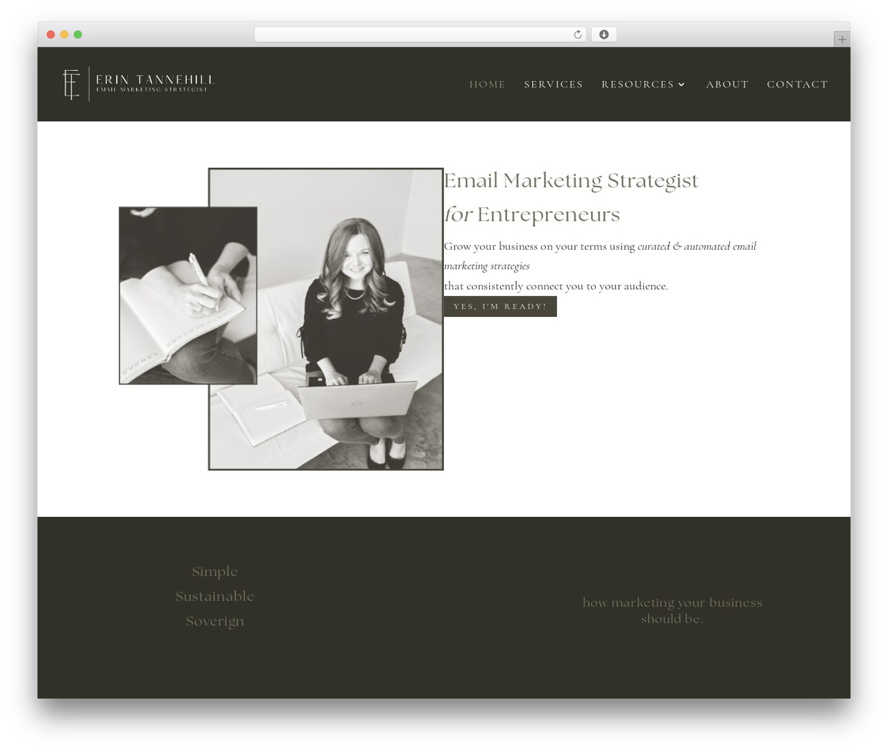Divi theme WordPress - erintannehill.com Divi theme WordPress - erintannehill.com