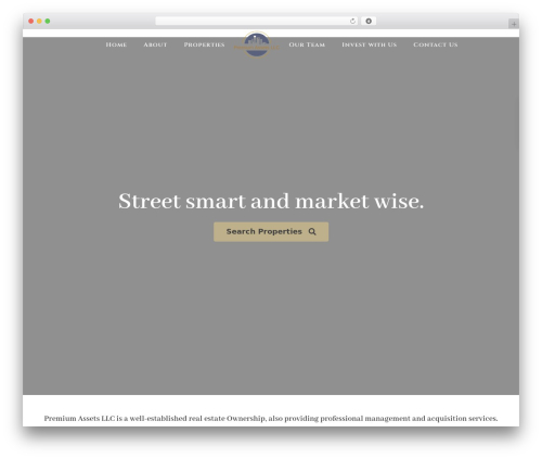 Real estate manager pro WordPress plugin - premiumassetsllc.com