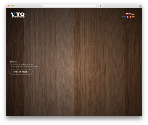 Breakdance WordPress plugin - vtodekor.pl