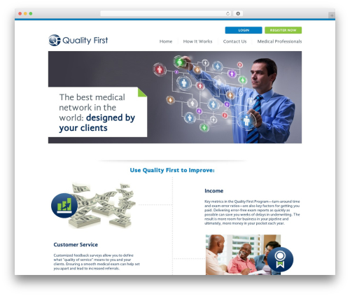 Quality Theme theme WordPress - qualityplacespolicies.com