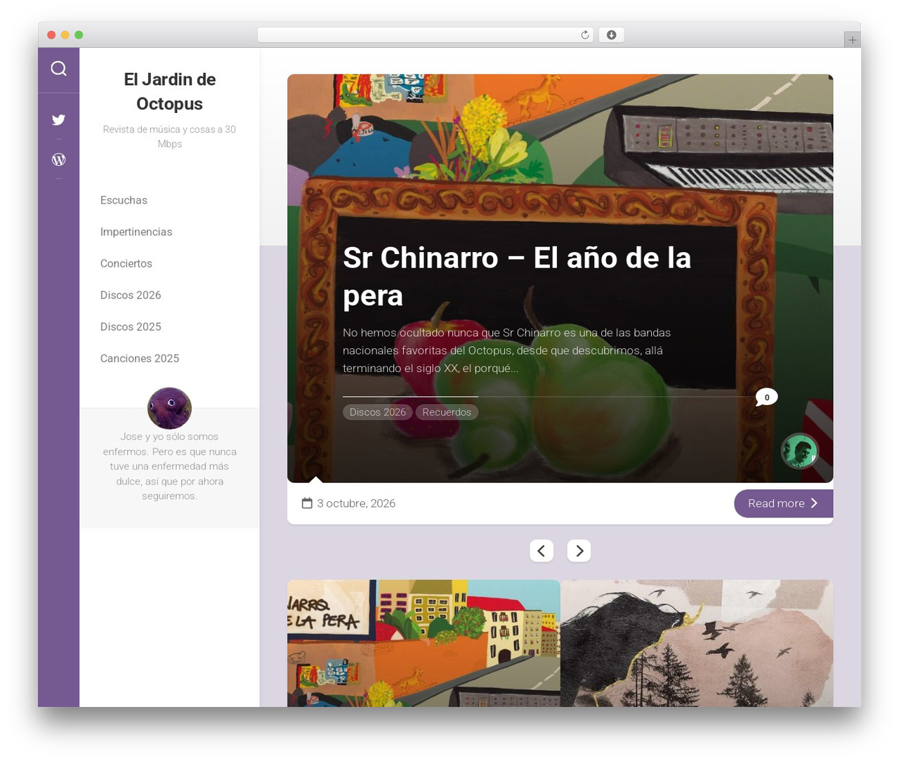 Theme WordPress Bigvisual - eljardindeoctopus.es Theme WordPress Bigvisual - eljardindeoctopus.es