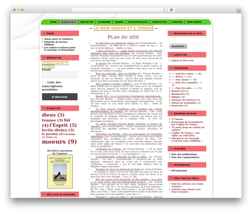 theme46 WordPress theme - arnaud-barbey.fr