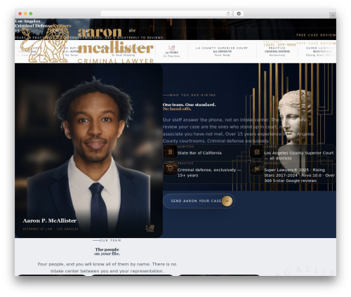 WordPress theme McAllister - apmlawoffices.com