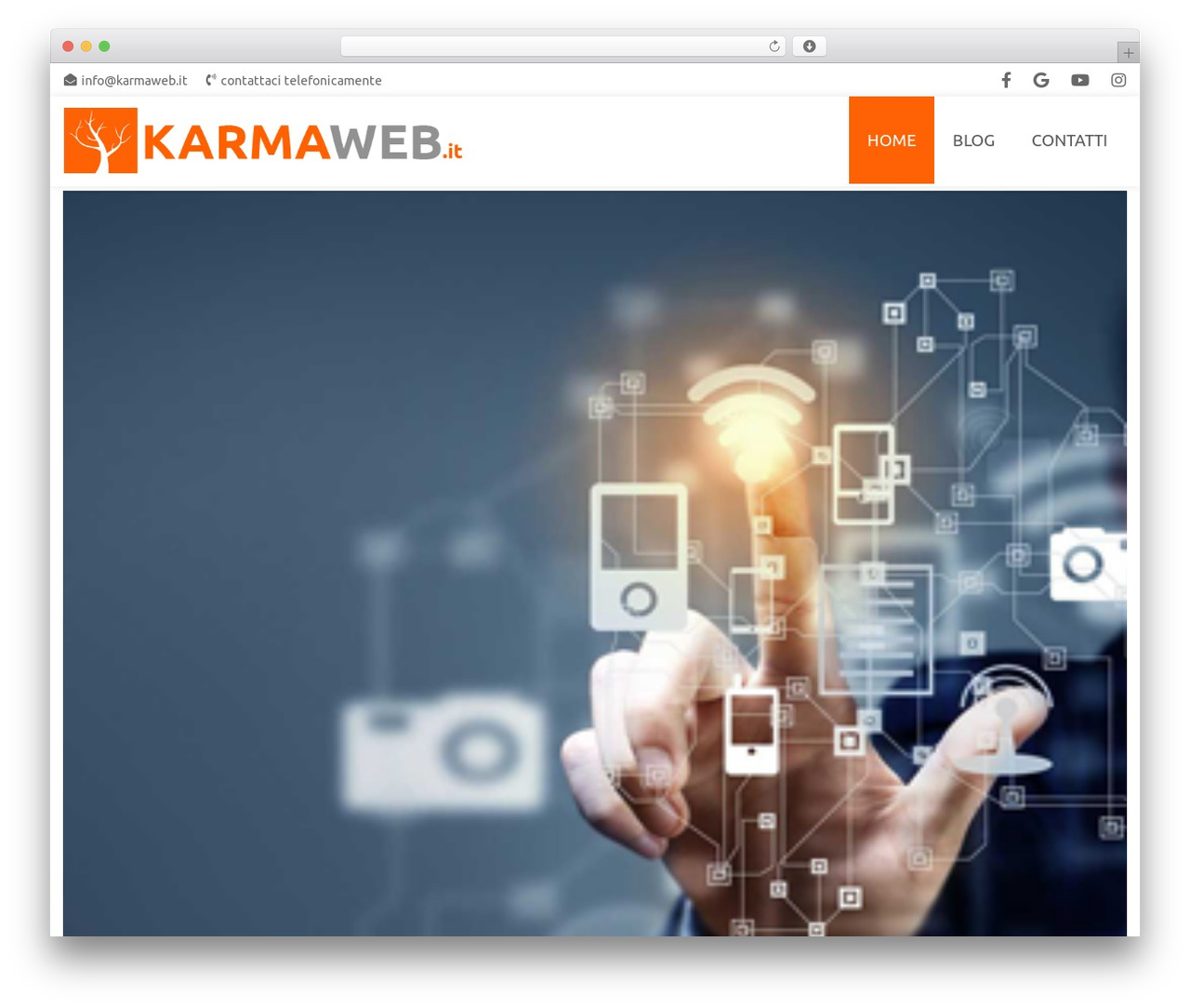 Zakra WP theme - karmaweb.it