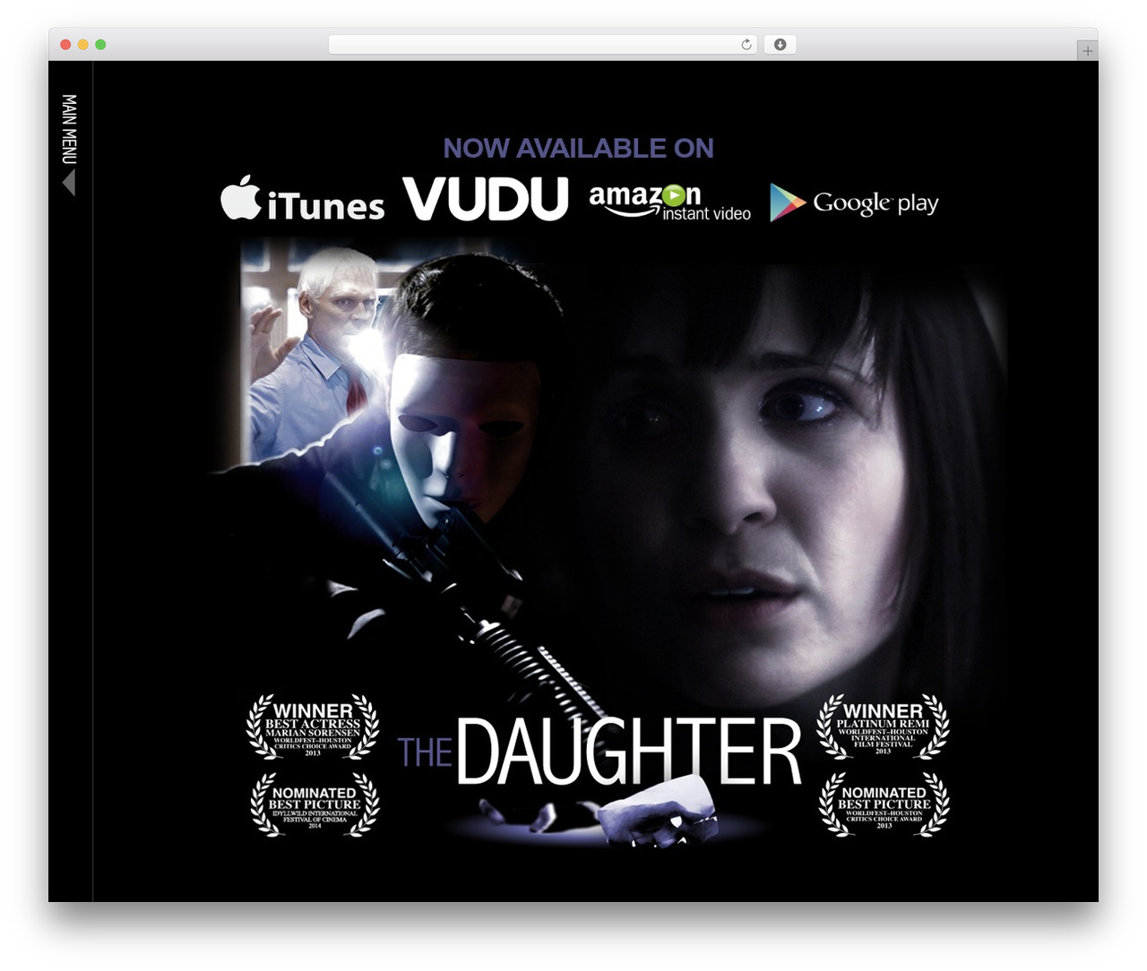 ANAN WordPress theme - thedaughter-movie.com