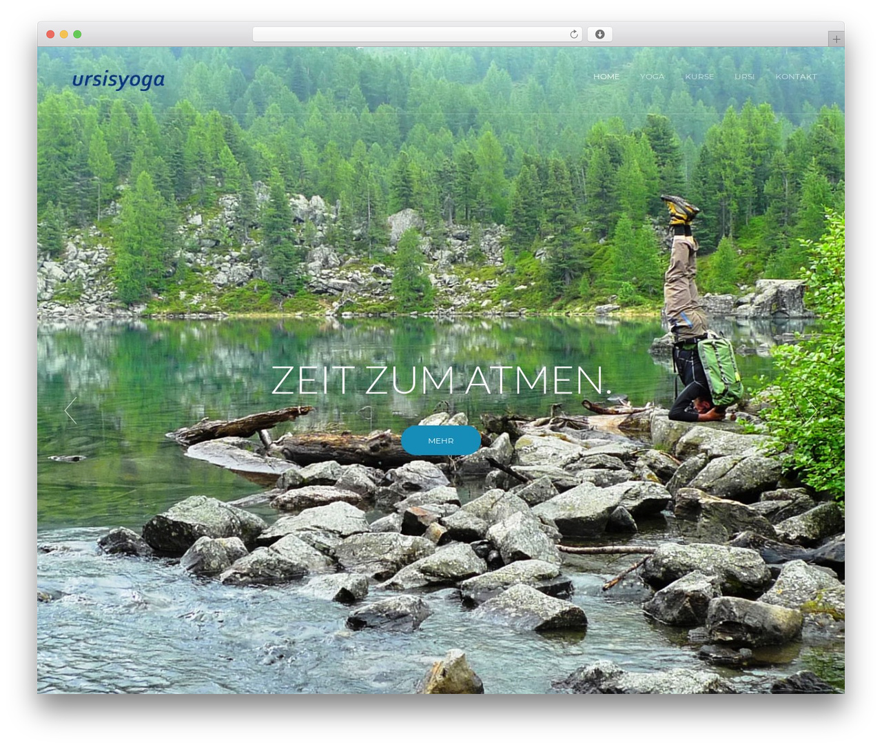 Asana theme WordPress - ursisyoga.ch
