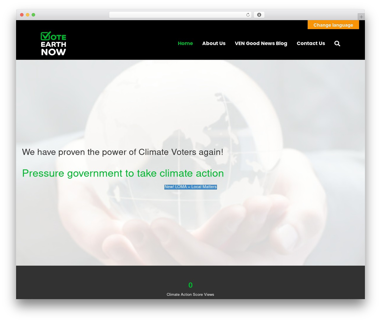 Beaver Builder Child Theme theme WordPress - voteearthnow.com
