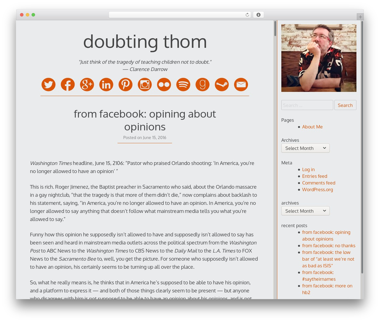 Decode WordPress theme - thomwatson.com