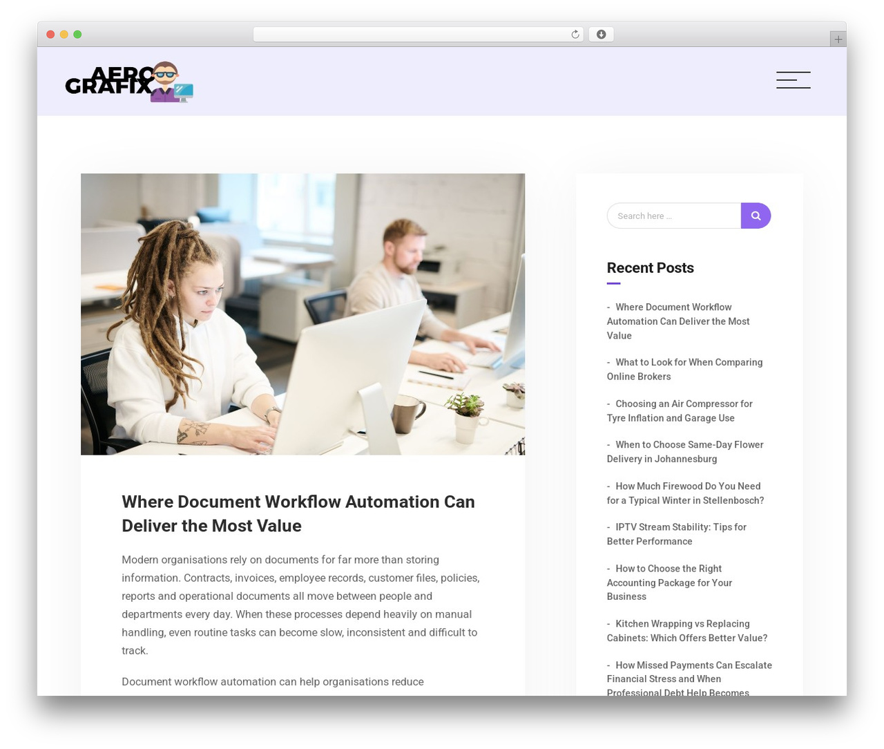 Gratify WordPress theme - aerografix.co.za Gratify WordPress theme - aerografix.co.za
