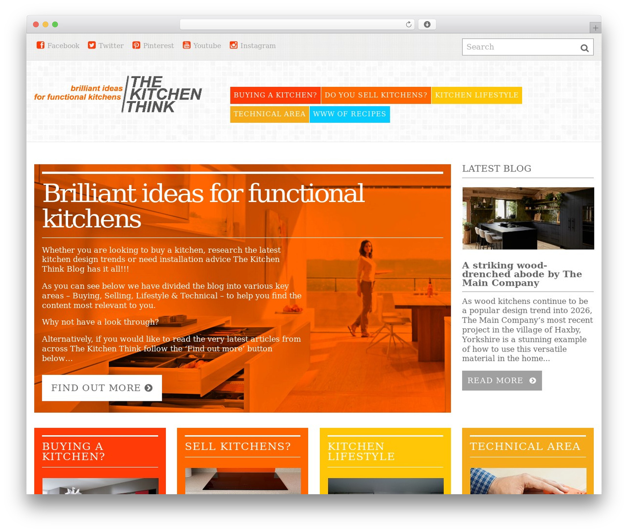 Juxprose Wordpress theme WordPress - thekitchenthink.co.uk
