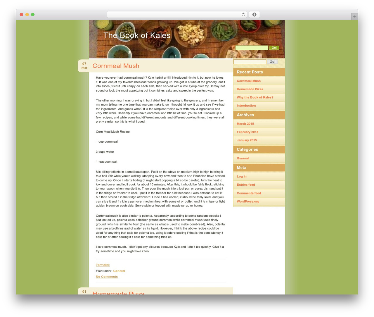 Lime Slice theme WordPress - thebookofkales.com Lime Slice theme WordPress - thebookofkales.com