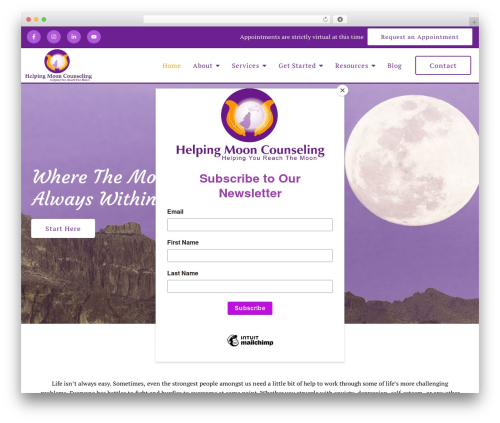Megatheme WordPress theme - helpingmoon.com