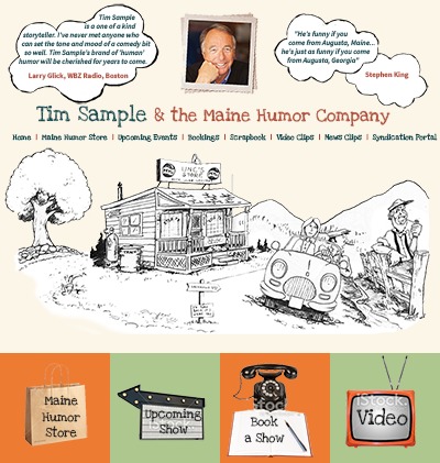 Theme WordPress Tim Sample Illustration