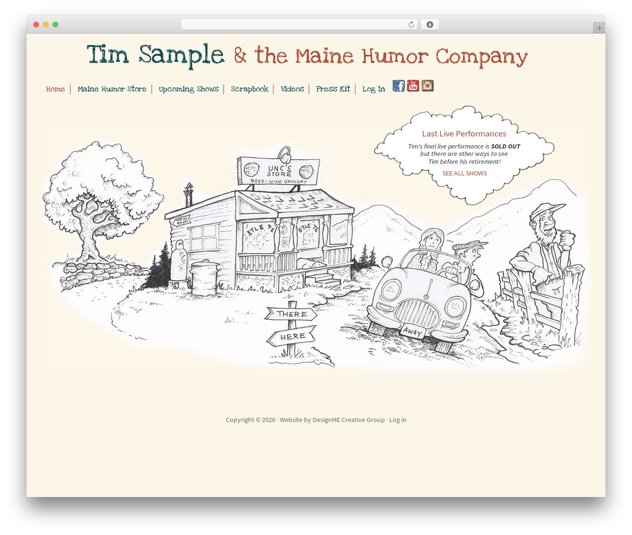 Tim Sample Illustration theme WordPress - timsample.com