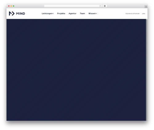WordPress theme MIND - mind.ch