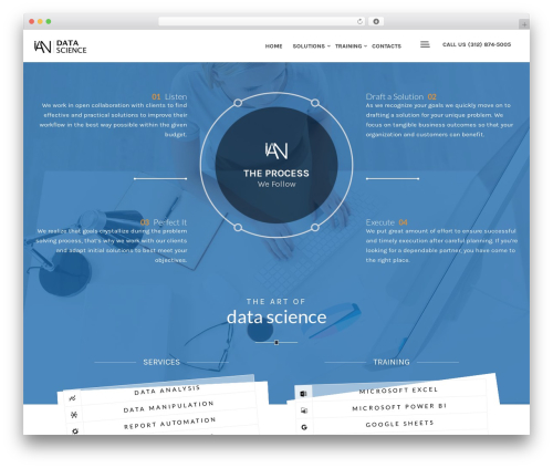 Multiscroll WordPress plugin - iantraining.com