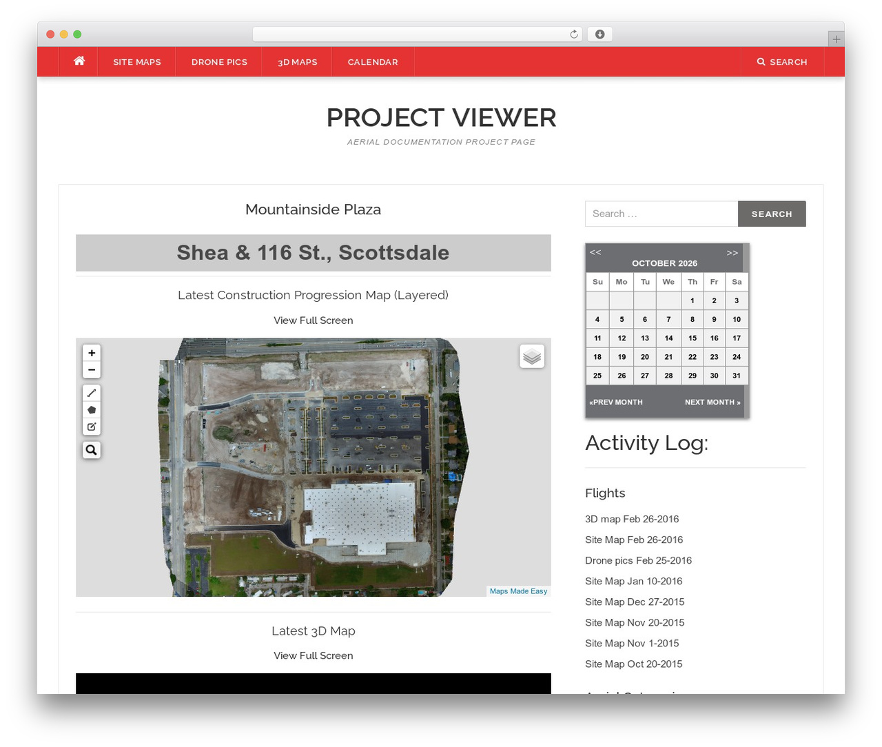 WordPress theme Codilight Lite - projectviewer.net