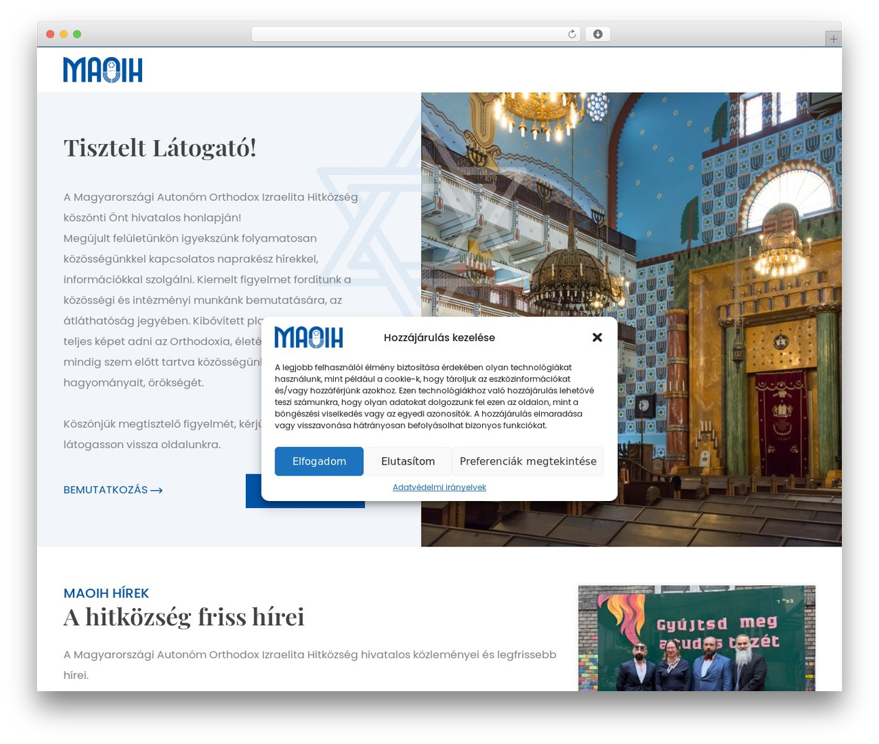 WordPress theme MAOIH - maoih.hu