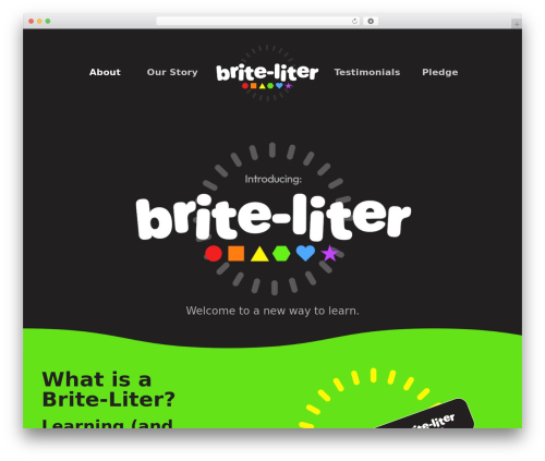 Beaver Builder Theme WordPress theme - brite-liter.com