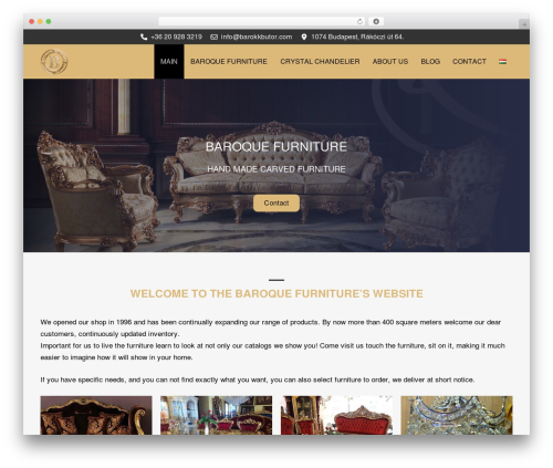 GeneratePress top WordPress theme - barokkbutor.com