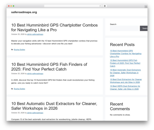 Amazon creators block WordPress plugin - saferoadmaps.org
