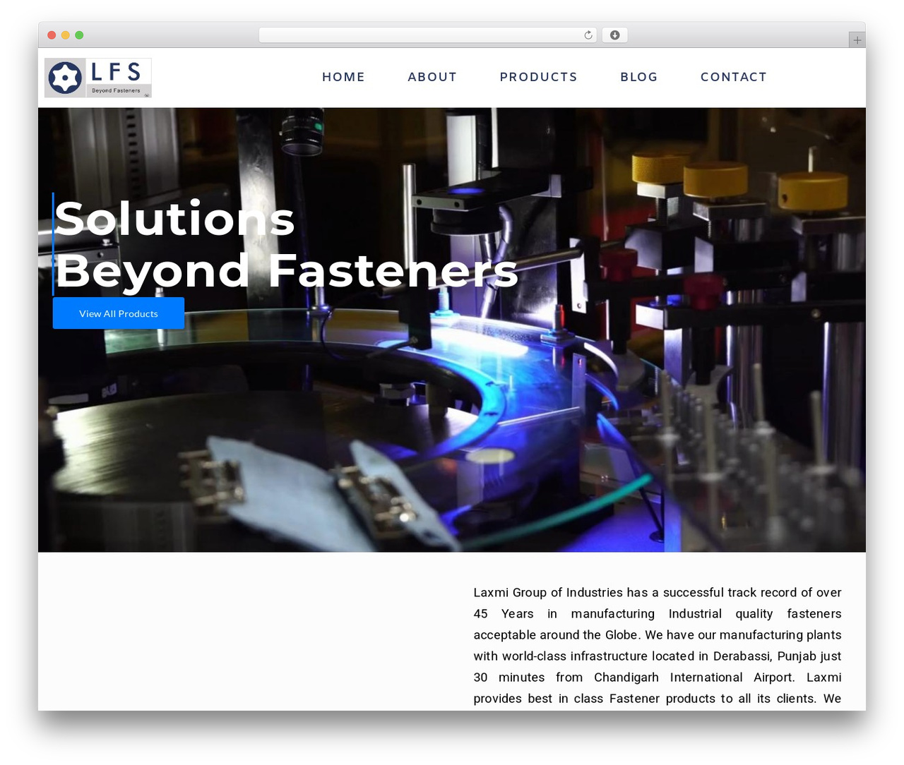 Hello Elementor WordPress theme - fasteningsolutions.in