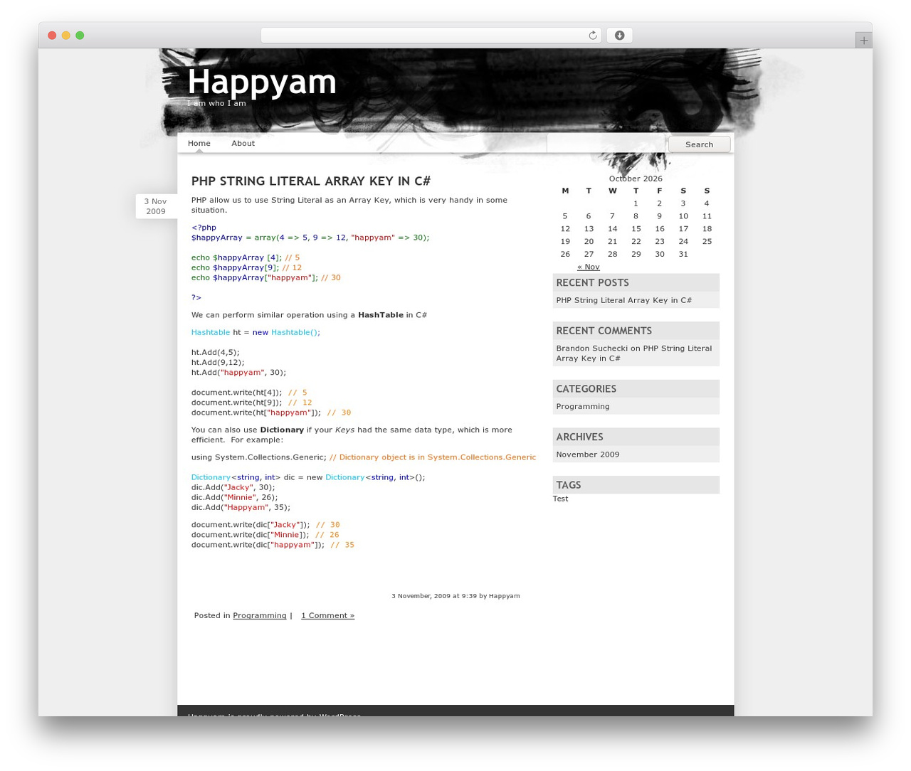 Jonk theme WordPress - happyam.com