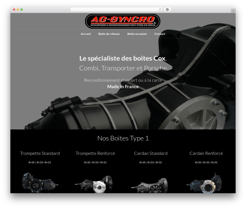 Lambda WordPress theme - ag-syncro.fr