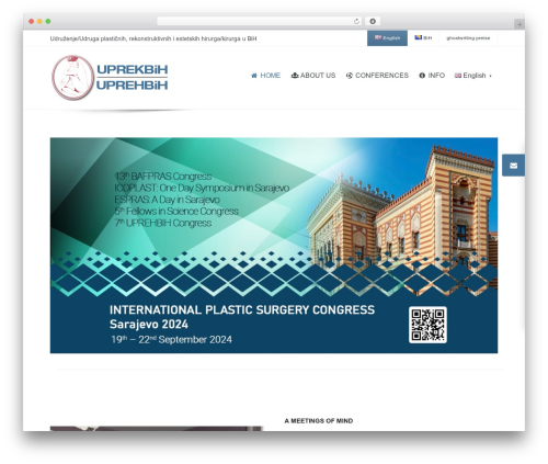 limitless WordPress theme - uprehbih.com