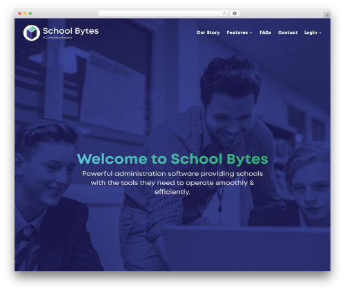 School Bytes WordPress theme - schoolbytes.education