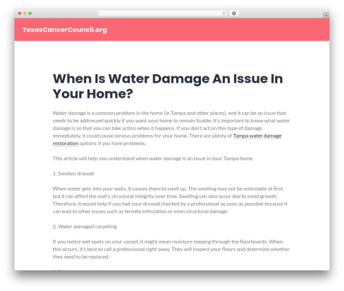 Stackable best WordPress theme - texascancercouncil.org