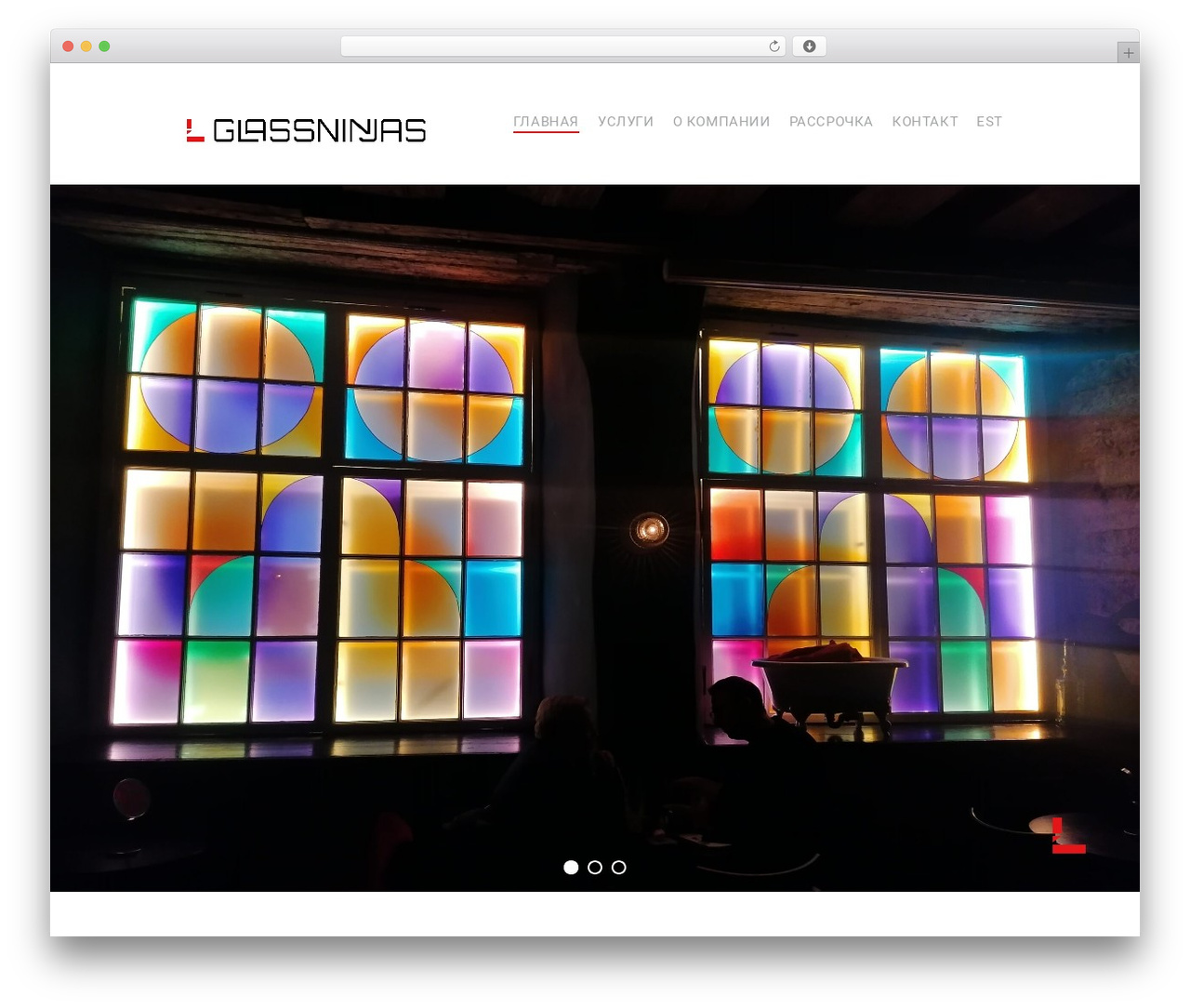 Theme WordPress Ester - glassninjas.ee