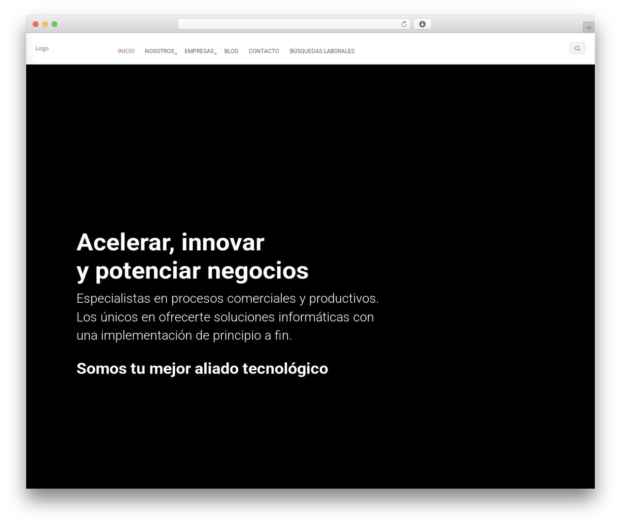 WordPress theme Blaszok - grupohasar.com