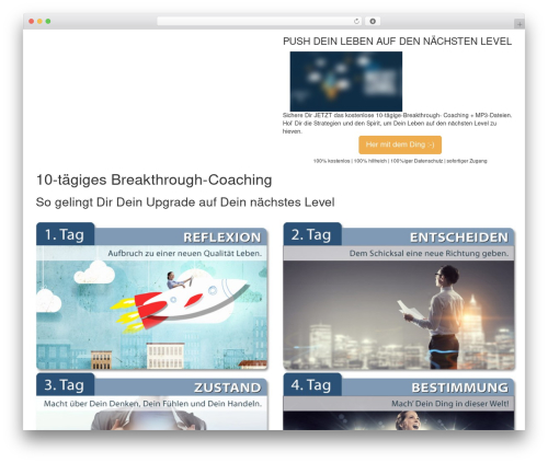 WordPress theme Nextlevel Home - dietmargroessing.com