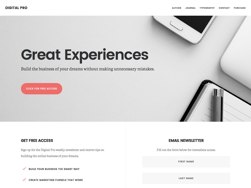 WP Theme WordPress theme by Sebastian Tkaczyk