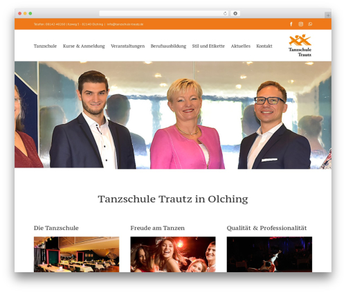 Microtango WordPress plugin - tanzschule-trautz.de