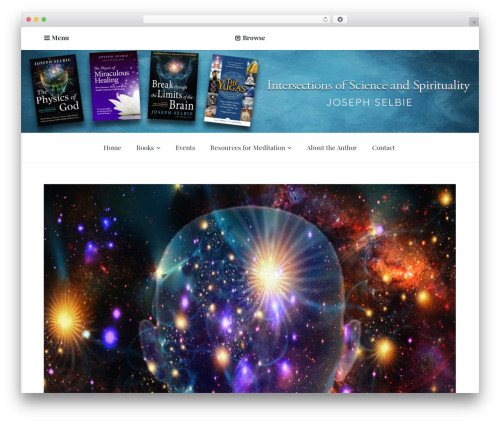 Baseline WordPress theme - physicsandgod.com