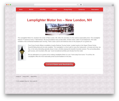 Best WordPress theme Responsive Pro - lamplightermotorinn.com