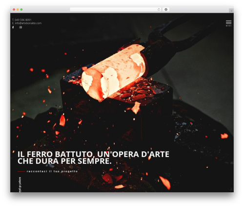 Betheme WP theme - artebonaldo.com