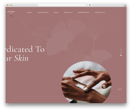 Brielle WordPress blog theme - avenue55medspa.com