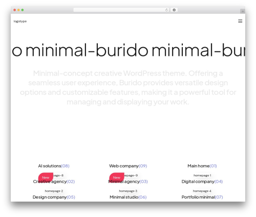 Wgl toolbar WordPress plugin - wgl-dsites.net/burido