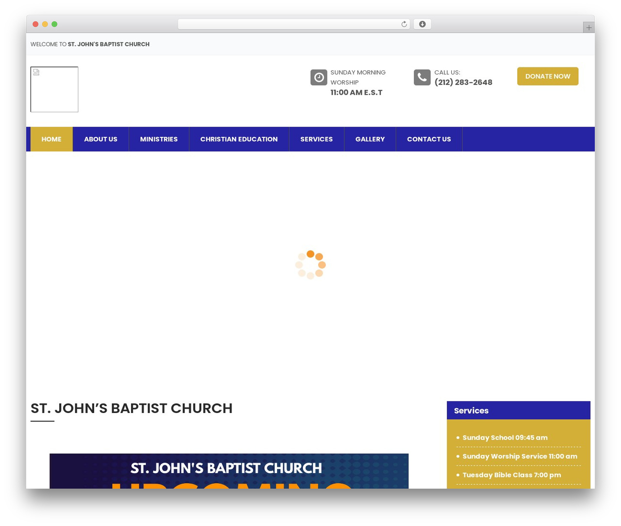 Computer Pro WP theme - sjbcnyc.org