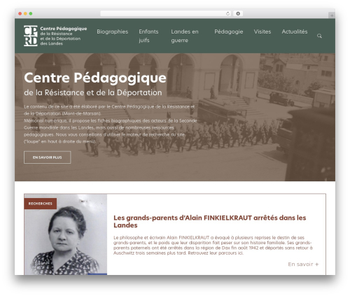 CPRD theme WordPress - cprd-landes.org