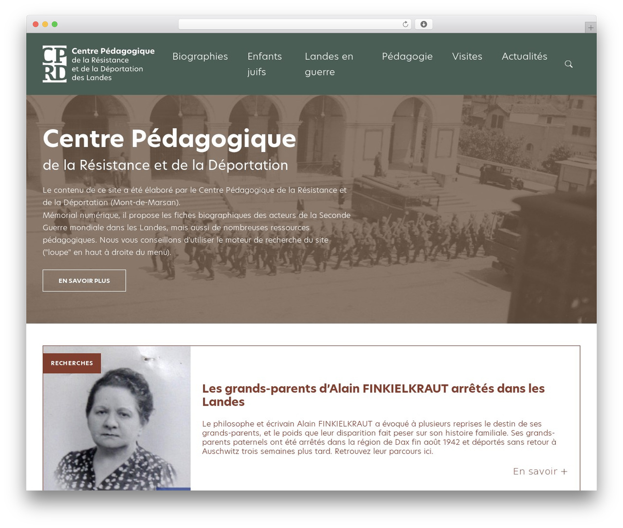 CPRD theme WordPress - cprd-landes.org