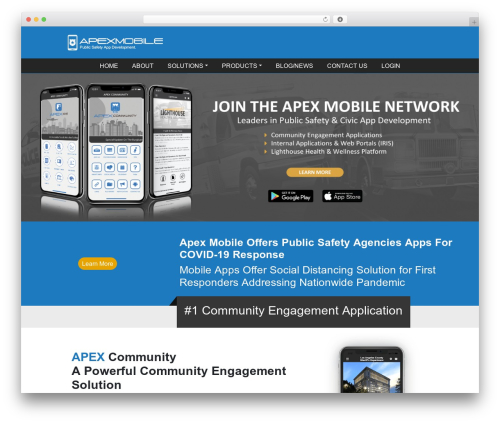 DevVinci blank WordPress theme design - apexmobile.net